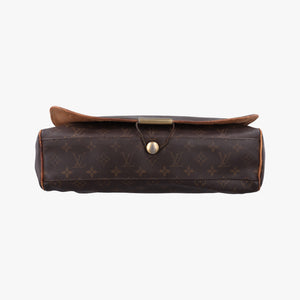 Pre-owned Louis Vuitton Abbesses Messenger Brown Monogram Coated Canvas × Leather M45257 shoulderbag | stylenewstar