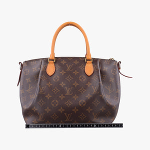 Pre-owned Louis Vuitton TURENNE MM Brown Monogram Canvas M48814 shoulderbag | stylenewstar