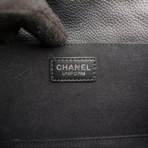 Vintage Chanel Matelasse 2.55 Black pebbled U48753 bum bag/waist bag | stylenewstar