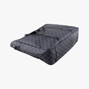 Pre-owned Louis Vuitton TADAO Noir Damier Graphite N51192 shoulderbag | stylenewstar