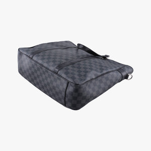 Pre-owned Louis Vuitton TADAO Noir Damier Graphite N51192 shoulderbag | stylenewstar