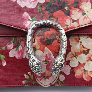 Pre-owned Gucci Dionysus Red×Multicolour Leather 400249 shoulderbag | stylenewstar