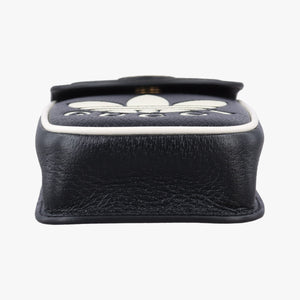 Vintage Gucci Gucci ×adidas Mini Black Leather 721794 shoulderbag | stylenewstar