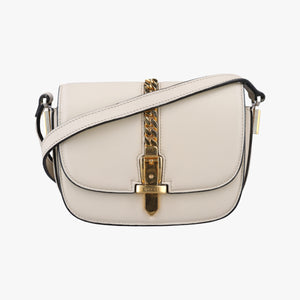 Vintage Gucci Sylvie 1969 Mini White Leather 615965 shoulderbag | stylenewstar