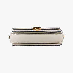 Vintage Gucci Sylvie 1969 Mini White Leather 615965 shoulderbag | stylenewstar