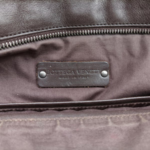 Secondhand Bottega Veneta Intrecciato Brown lambskin shoulderbag | stylenewstar