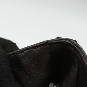 Secondhand Bottega Veneta Intrecciato Brown lambskin shoulderbag | stylenewstar
