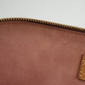 Secondhand Louis Vuitton ALMA PM Rose Velours Vernis M94767 handbag | stylenewstar