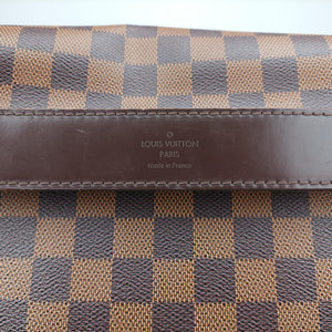 Pre-owned Louis Vuitton SHELTON EBENE Damier Canvas N41149 shoulderbag | stylenewstar