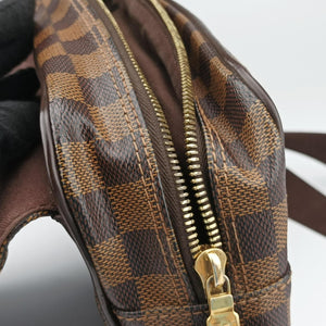Pre-owned Louis Vuitton SHELTON EBENE Damier Canvas N41149 shoulderbag | stylenewstar