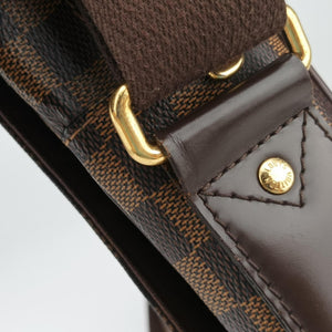 Pre-owned Louis Vuitton SHELTON EBENE Damier Canvas N41149 shoulderbag | stylenewstar