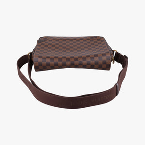 Pre-owned Louis Vuitton SHELTON EBENE Damier Canvas N41149 shoulderbag | stylenewstar