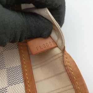 Secondhand Louis Vuitton NEVERFULL GM Azur Damier Canvas N51108 handbag | stylenewstar