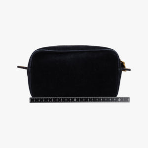 Pre-owned Prada Velluto Black Velour 1BH076 shoulderbag | stylenewstar