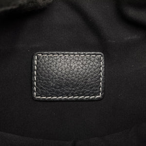 Pre-owned Christian Dior Saddle KAWS Bee Black Leather bum bag/waist bag | stylenewstar