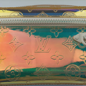 Vintage Louis Vuitton Pochette Volga prism pvc vinyl M55261 clutchbag | stylenewstar