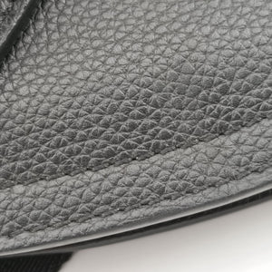 Pre-owned Christian Dior Saddle Black leather shoulderbag | stylenewstar