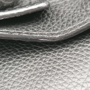 Pre-owned Christian Dior Saddle Black leather shoulderbag | stylenewstar