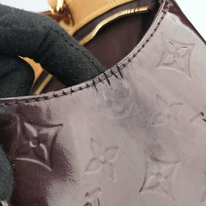 Pre-owned Louis Vuitton Brea MM AMARANTE Vernis M91619 shoulderbag | stylenewstar