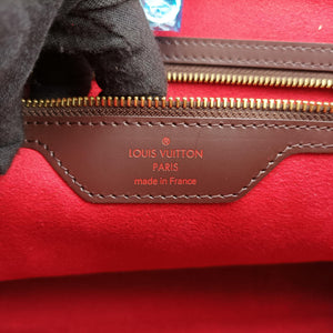 Vintage Louis Vuitton HAMPSTEAD MM EBENE Damier Canvas N51204 shoulderbag | stylenewstar