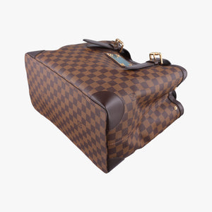 Vintage Louis Vuitton HAMPSTEAD MM EBENE Damier Canvas N51204 shoulderbag | stylenewstar