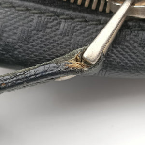 Secondhand Gucci Diamante Black Leather 208463 handbag | stylenewstar