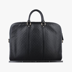 Secondhand Gucci Diamante Black Leather 208463 handbag | stylenewstar
