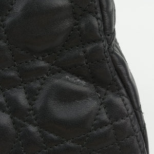 Secondhand Christian Dior Lady Dior Black lambskin shoulderbag | stylenewstar