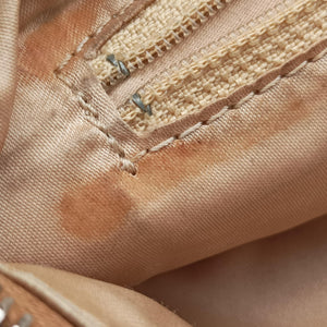 Secondhand Christian Dior Trotter Romantic Brown PVC coated canvas×Leather shoulderbag | stylenewstar