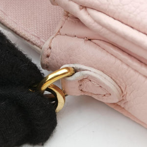 Pre-owned Louis Vuitton Micro Metis Pouch Chain Monogram Rose Pomelo Monogram Empreinte M81389 shoulderbag | stylenewstar