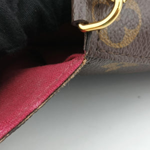 Pre-owned Louis Vuitton Pochette Felicie Brown Monogram Canvas M61276 shoulderbag | stylenewstar