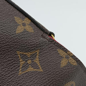 Pre-owned Louis Vuitton Pochette Felicie Brown Monogram Canvas M61276 shoulderbag | stylenewstar