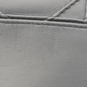 Pre-owned Christian Dior granville Gray × Pink lambskin shoulderbag | stylenewstar