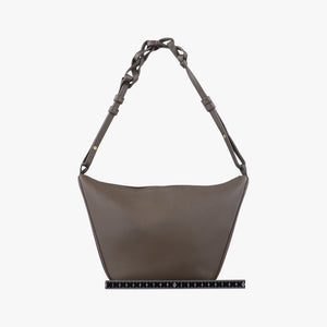 Pre-owned Loewe Hammock Hobo Clay Green leather shoulderbag | stylenewstar