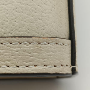 Pre-owned Gucci Diana Bamboo White Leather 739079 shoulderbag | stylenewstar