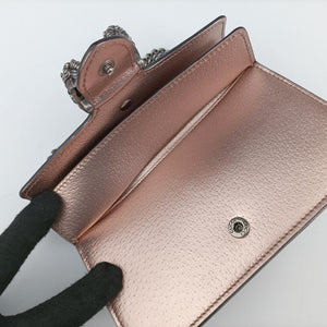 Secondhand Gucci Dionysus Rose Gold Leather 476432 shoulderbag | stylenewstar