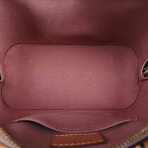 Secondhand Louis Vuitton Alma BB Rose Velours Vernis M91585 shoulderbag | stylenewstar