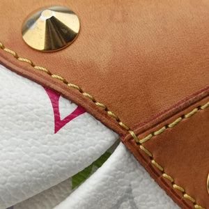 Pre-owned Louis Vuitton JUDY MM white Monogram Multicolor M40255 shoulderbag | stylenewstar