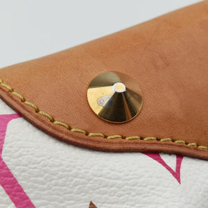 Pre-owned Louis Vuitton JUDY MM white Monogram Multicolor M40255 shoulderbag | stylenewstar
