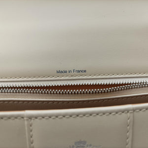 Pre-owned Delvaux Brillant White Leather shoulderbag | stylenewstar