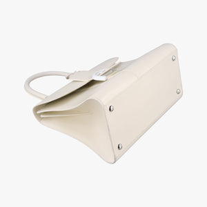 Pre-owned Delvaux Brillant White Leather shoulderbag | stylenewstar