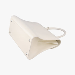 Pre-owned Delvaux Brillant White Leather shoulderbag | stylenewstar