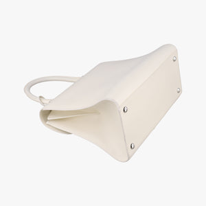 Pre-owned Delvaux Brillant White Leather shoulderbag | stylenewstar