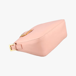Pre-owned Fendi Mamma Baguette Pink Leather 26725 shoulderbag | stylenewstar