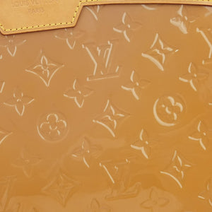 Pre-owned Louis Vuitton Brea MM Beige Poodle Vernis M91755 shoulderbag | stylenewstar