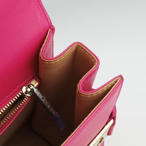 Vintage Delvaux Tampete Rose Leather shoulderbag | stylenewstar