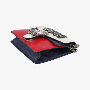 Vintage Gucci Dionysus Ivory×Red×Navy Leather 421970 shoulderbag | stylenewstar