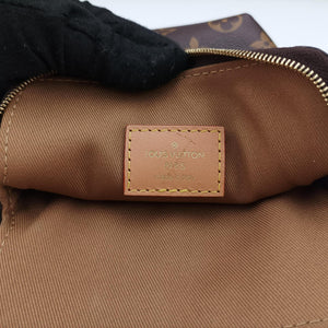 Pre-owned Louis Vuitton Utility Phone Sleeve Brown Monogram Canvas M80746 shoulderbag | stylenewstar