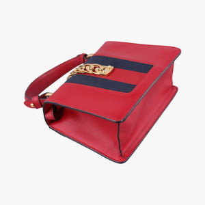 Secondhand Gucci Sylvie Red Leather 470270 shoulderbag | stylenewstar