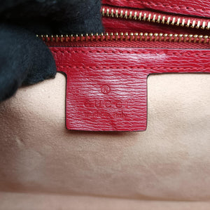 Pre-owned Gucci Sylvie red×Multicolour Leather 524405 shoulderbag | stylenewstar